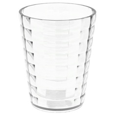 Round Transparent Toothbrush Holder